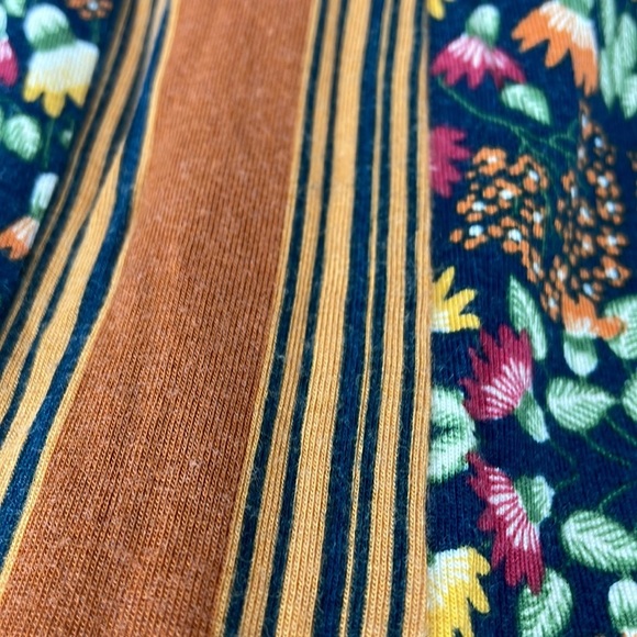 Matilda Jane Balloon sleeve floral tunic top Pumpkin Patch - Picture 5 of 7